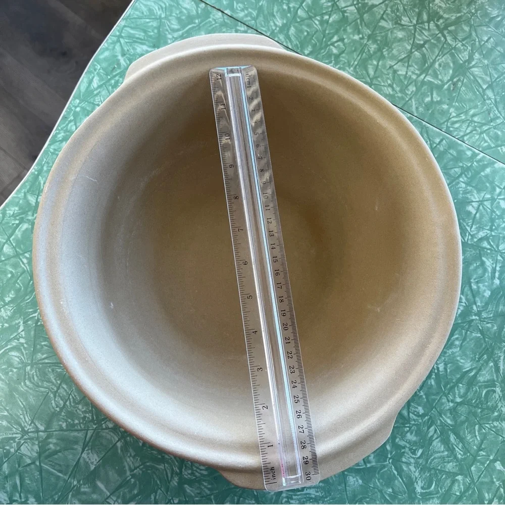 Pampered Chef Family Heritage Collection Baking Bowl Roaster USA K 9
